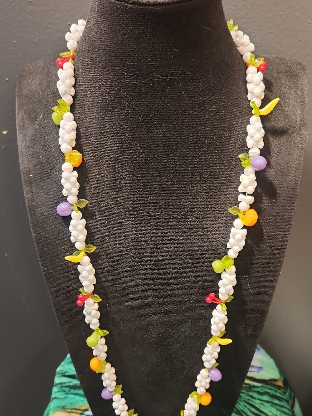 Vintage Friutsalad Necklace
